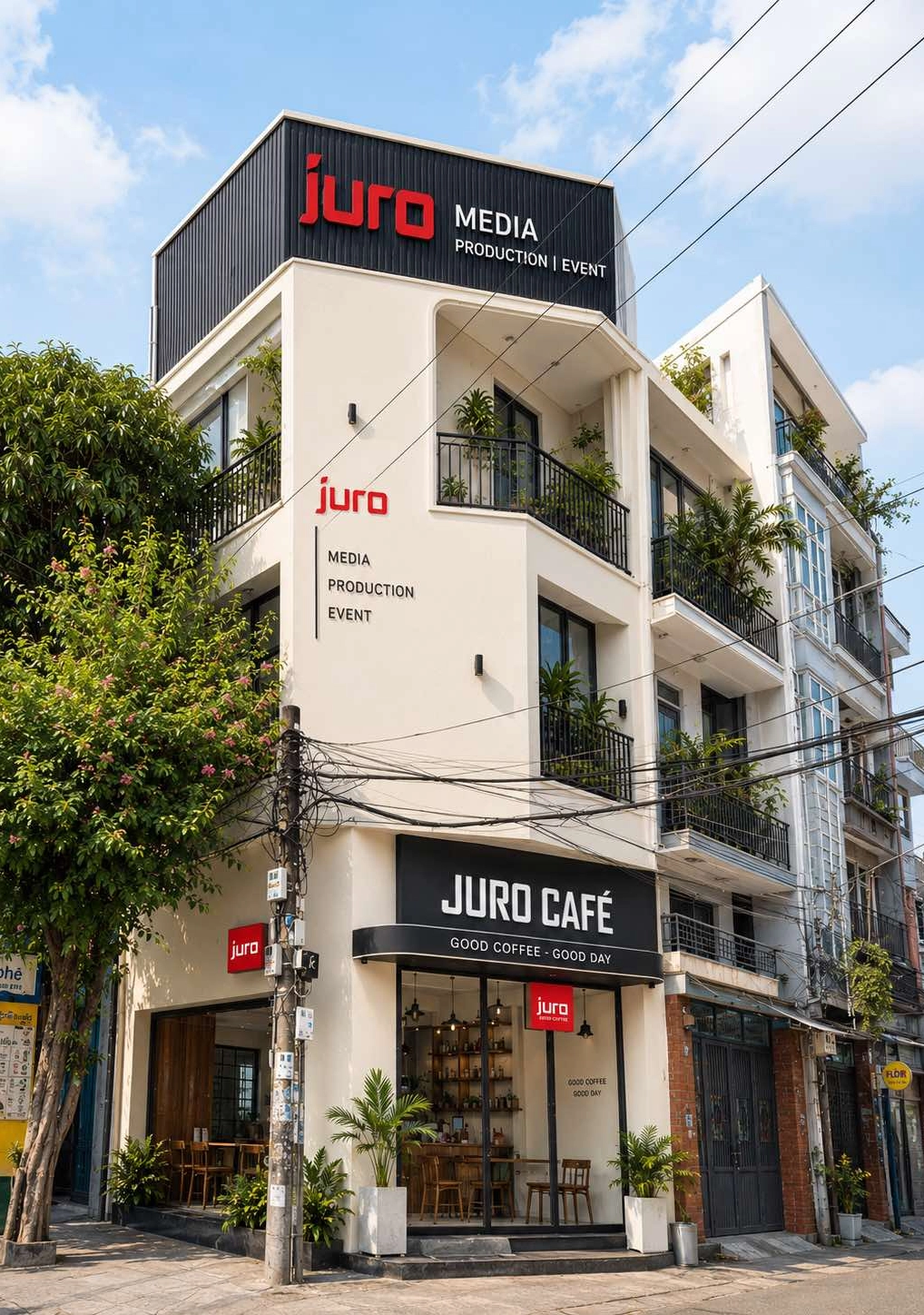 Dụng cụ pha cà phê tại Juro