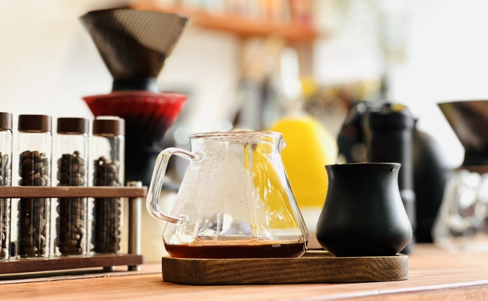 Dụng cụ pha cà phê tại Juro